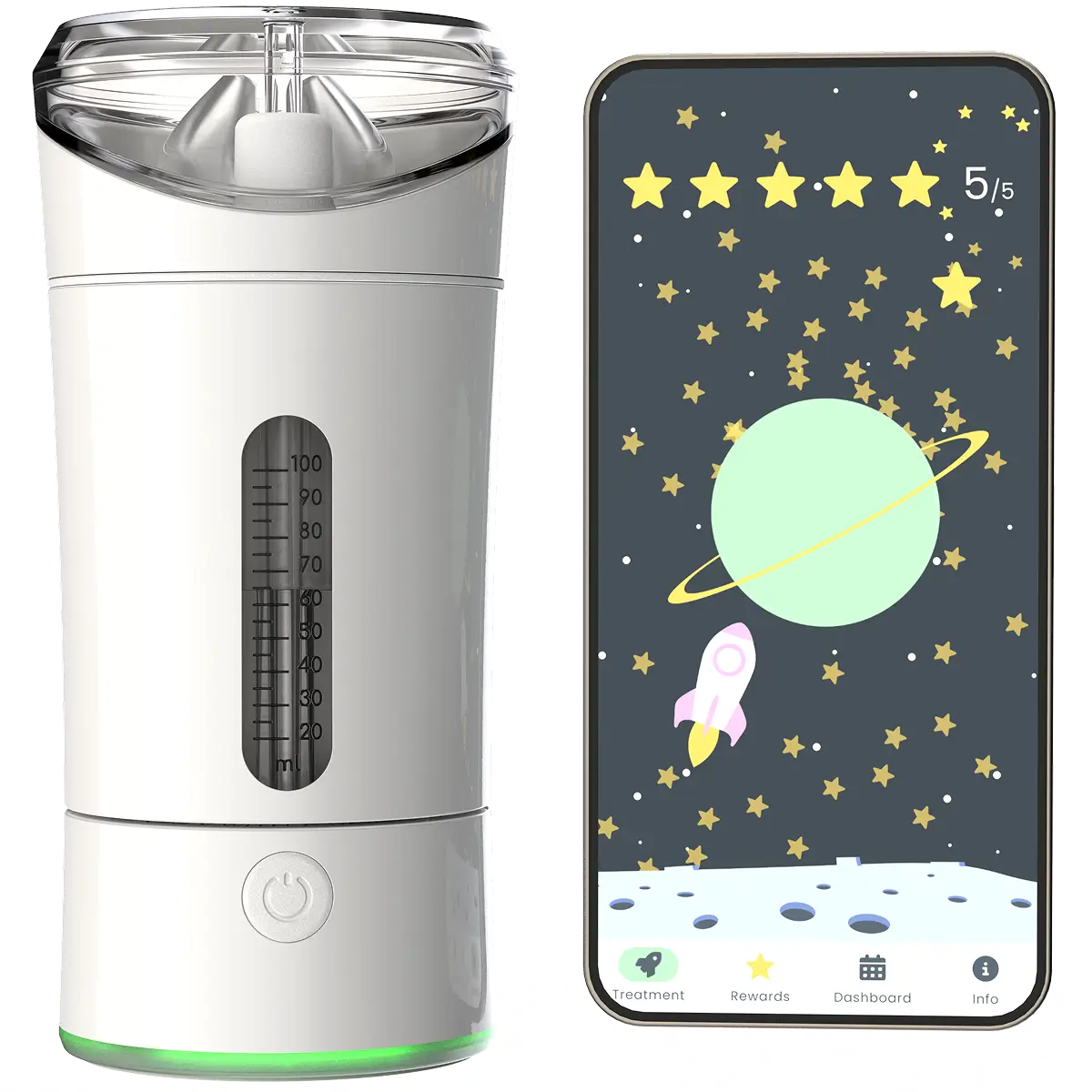 Earflo Device and Mobile App